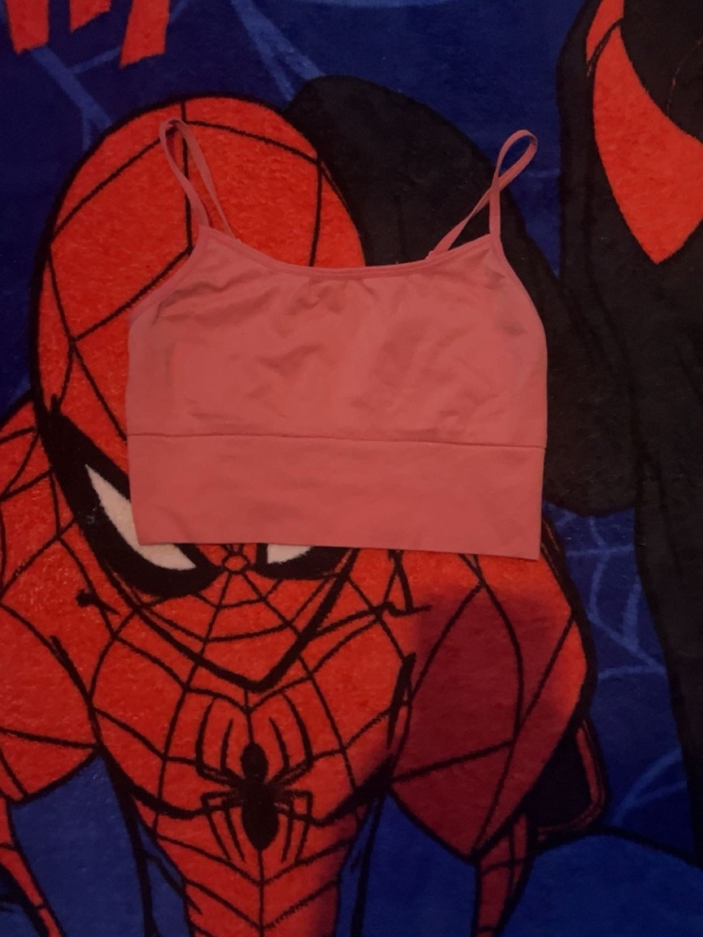 Athletic Works Pink Seamless Swimming Bralette
